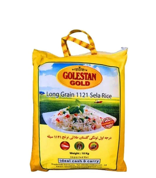 GOLESTAN GOLD SELLA 1121 10KG - Kashmir Watan Foodstores