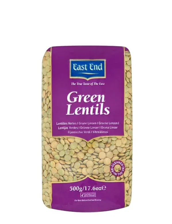 EE GREEN LENTIL 500G - Kashmir Watan Foodstores