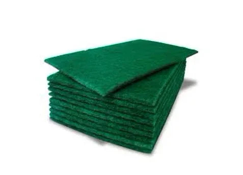 GREEN SCOURERS HD 6''X9'' PADS 10PCS - Kashmir Watan Foodstores