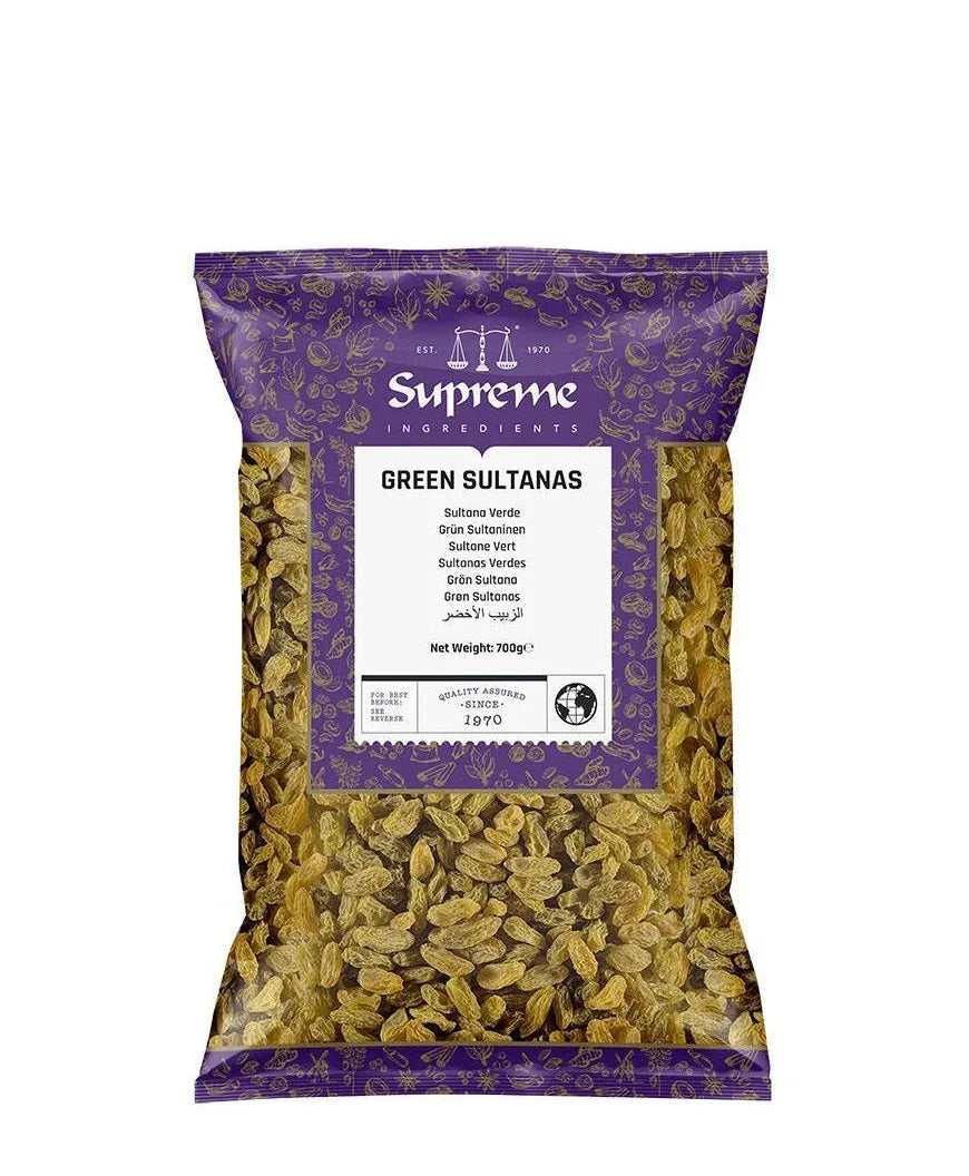 SQ GREEN SULTANA 700G - Kashmir Watan Foodstores