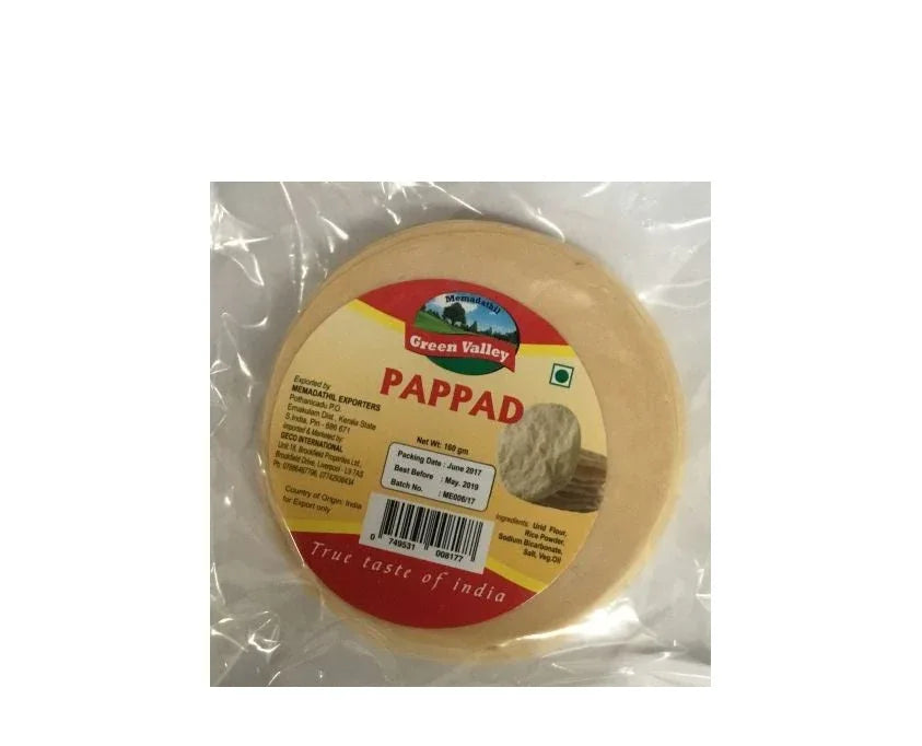G/V PAPPADAM 160G - Kashmir Watan Foodstores
