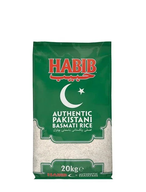 HABIB BASMATI RICE 20KG - Kashmir Watan Foodstores
