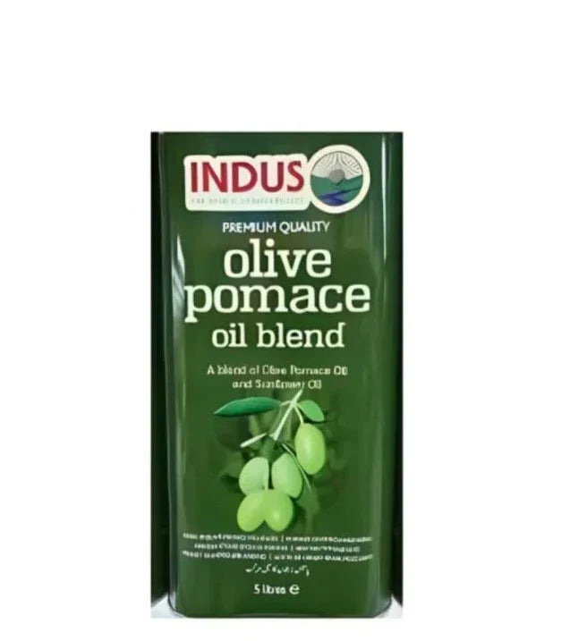 INDUS OLIVE OIL POMACE 5LTR - Kashmir Watan Foodstores