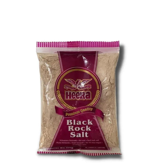 HEERA BLACK ROCK SALT POWDER 100G - Kashmir Watan Foodstores