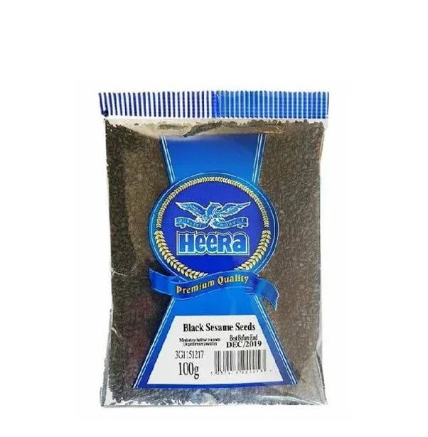 HEERA BLACK SESAME SEEDS 100G - Kashmir Watan Foodstores