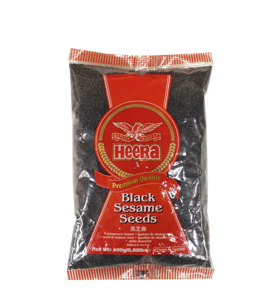 HEERA BLACK SESAME SEEDS 400G - Kashmir Watan Foodstores