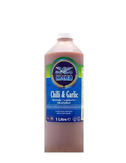 HEERA CHILLI GARLIC SAUCE 1L - Kashmir Watan Foodstores