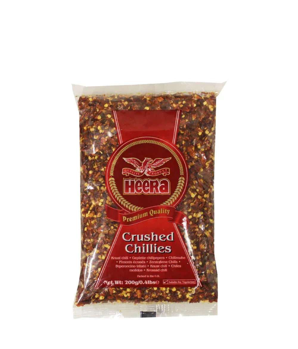 HEERA CRUSHED CHILLI 200G - Kashmir Watan Foodstores
