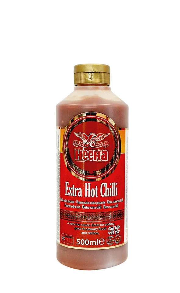 HEERA EXTRA HOT CHILLI SAUCE 500ML - Kashmir Watan Foodstores