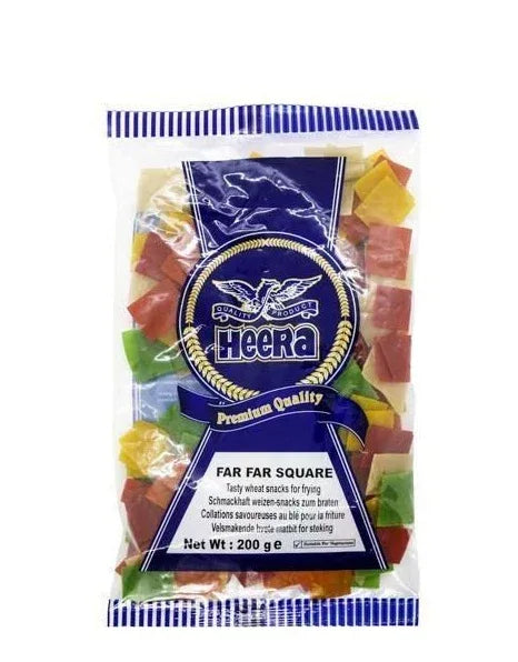 HEERA FAR FAR SQUARE NET 200G - Kashmir Watan Foodstores