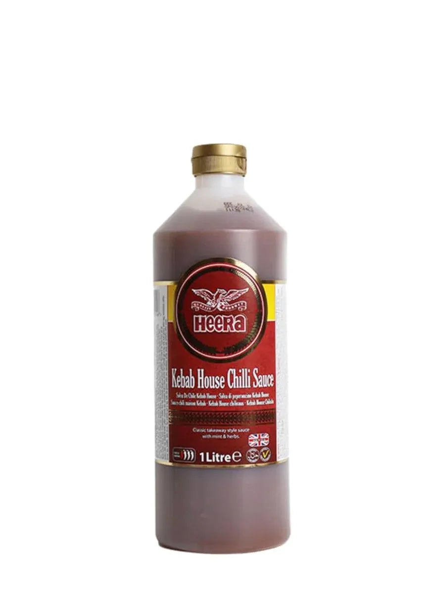 HEERA KEB/HOUSE CHILLI SAUCE 1LTR PM£1.49 - Kashmir Watan Foodstores