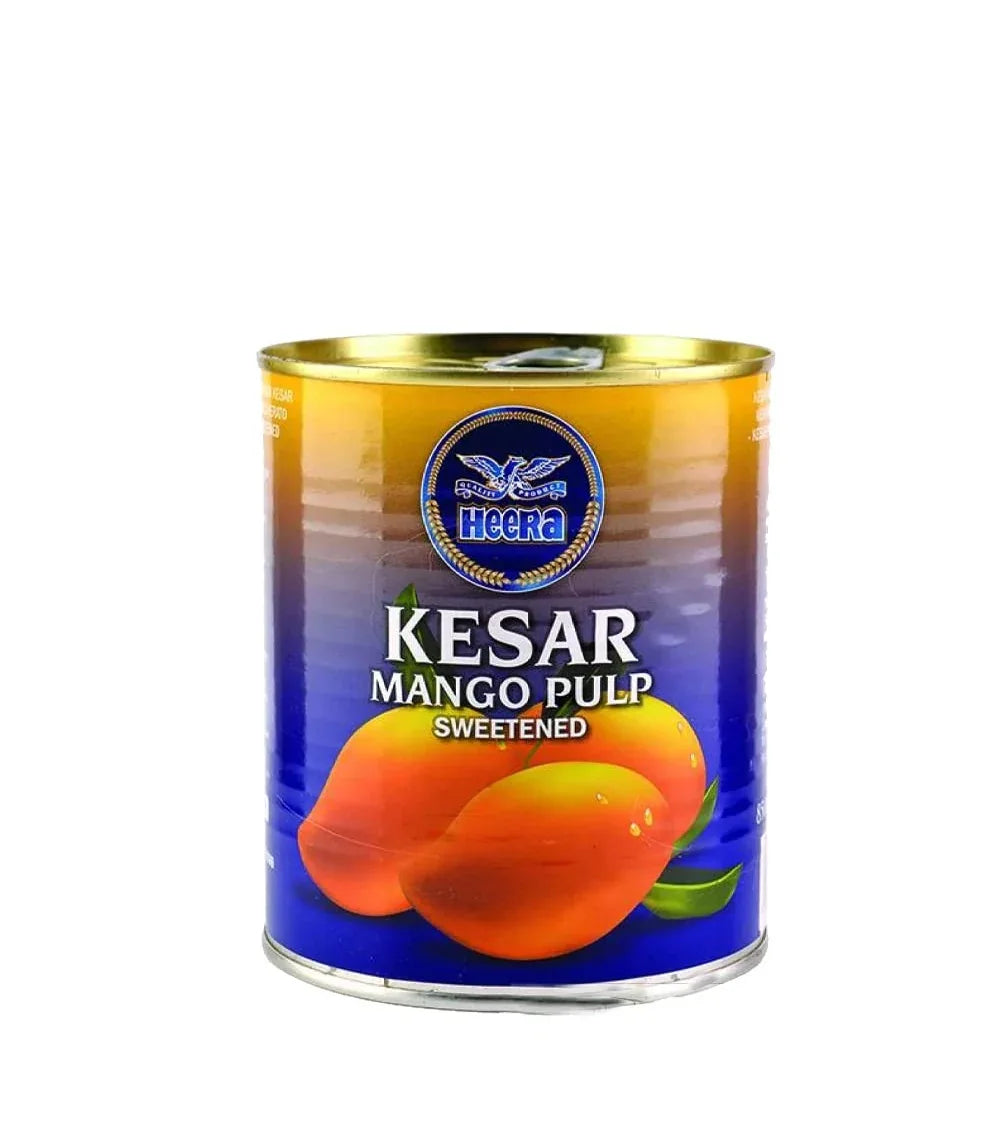 HEERA KESAR MANGO PULP 850G - Kashmir Watan Foodstores