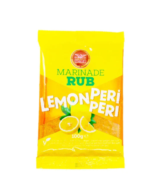 HEERA LEMON PERI PERI RUB 100G - Kashmir Watan Foodstores