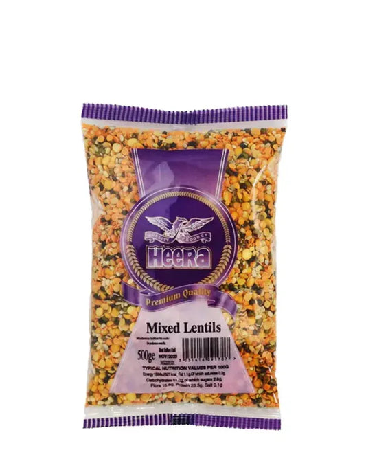 HEERA MIXED LENTILS 500G - Kashmir Watan Foodstores