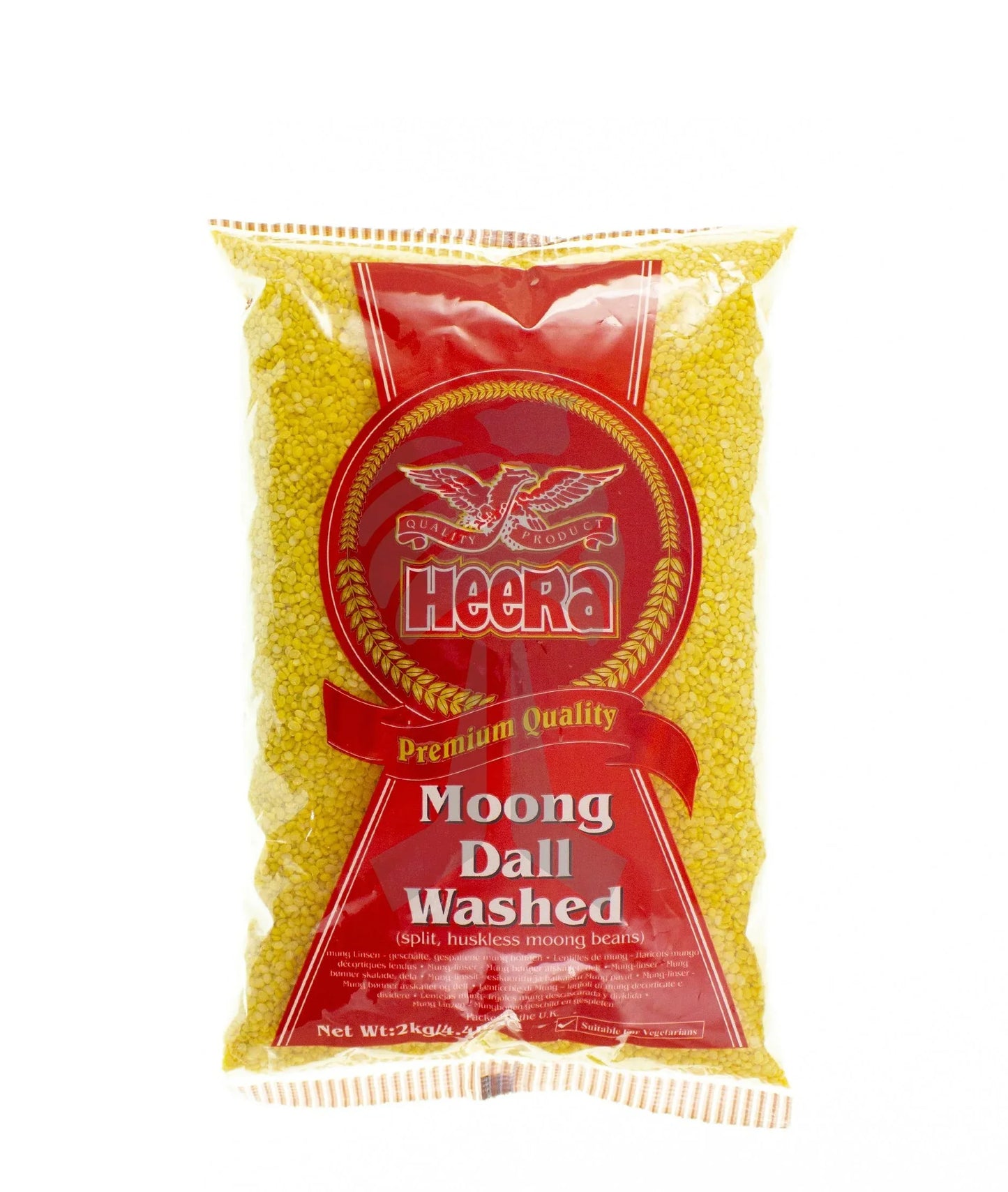 HEERA MOONG DALL WASHED 2KG - Kashmir Watan Foodstores
