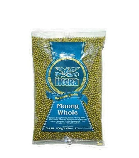 HEERA MOONG WHOLE 500G - Kashmir Watan Foodstores