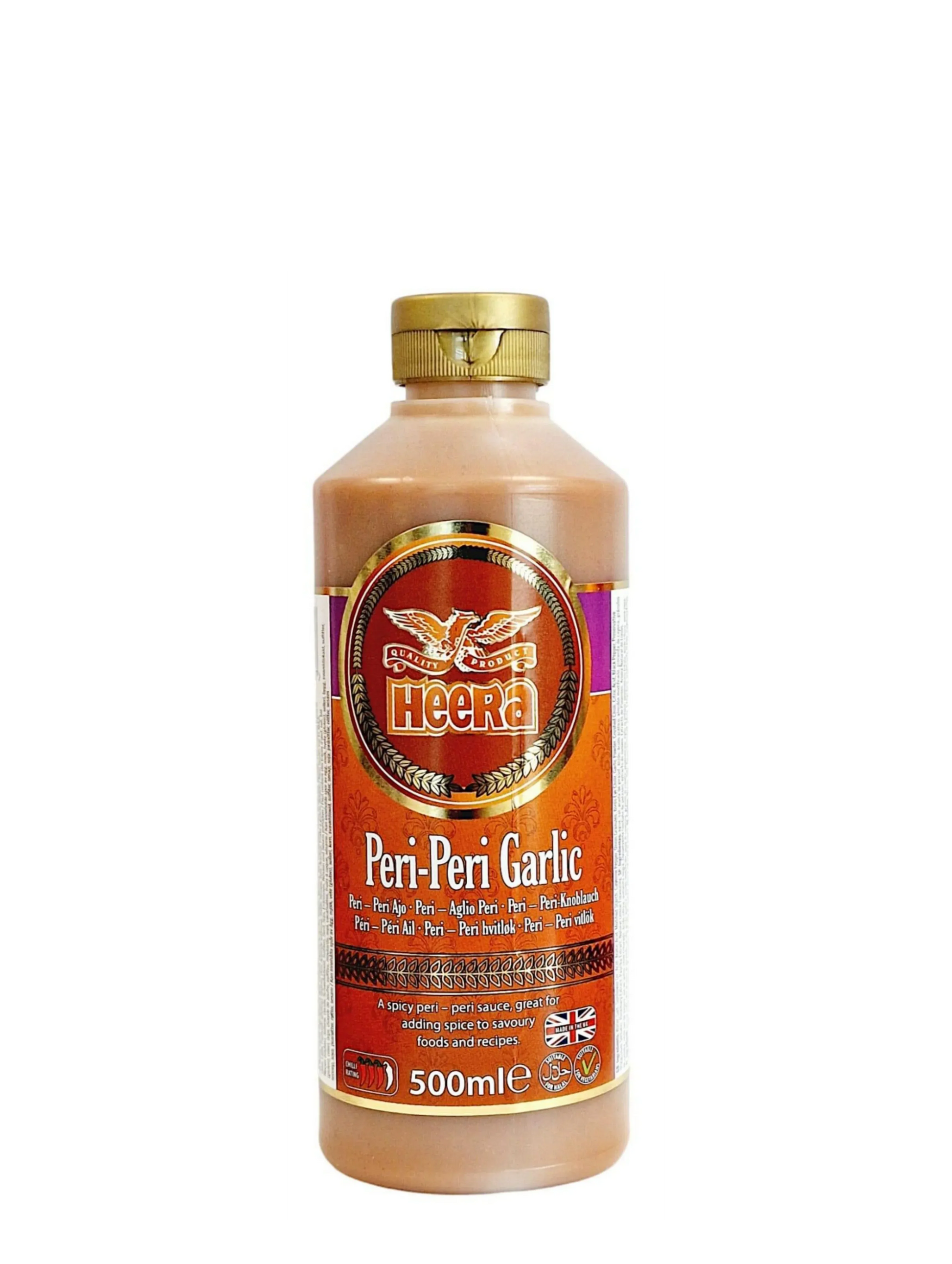HEERA PERI PERI GARLIC 500ML - Kashmir Watan Foodstores
