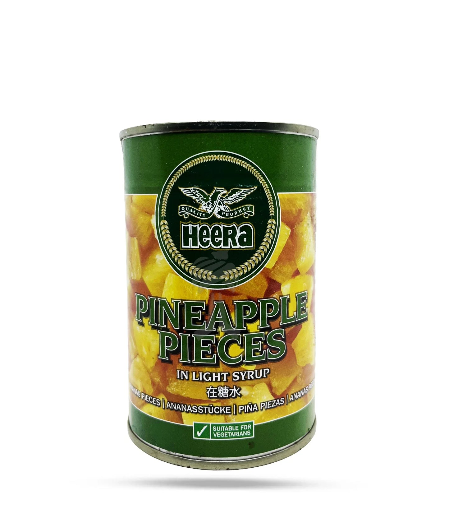 HEERA PINEAPPLE TINE 12X425G CASE - Kashmir Watan Foodstores