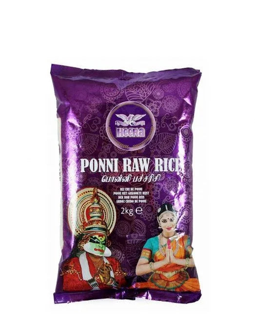 HEERA POONI RAW RICE 2KG - Kashmir Watan Foodstores