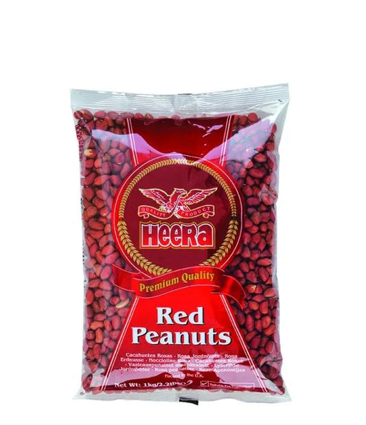 HEERA RED PEANUTS 1KG - Kashmir Watan Foodstores