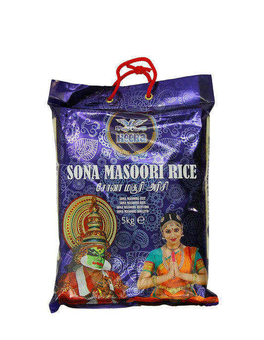 HEERA SONA MASOORI 5KG - Kashmir Watan Foodstores