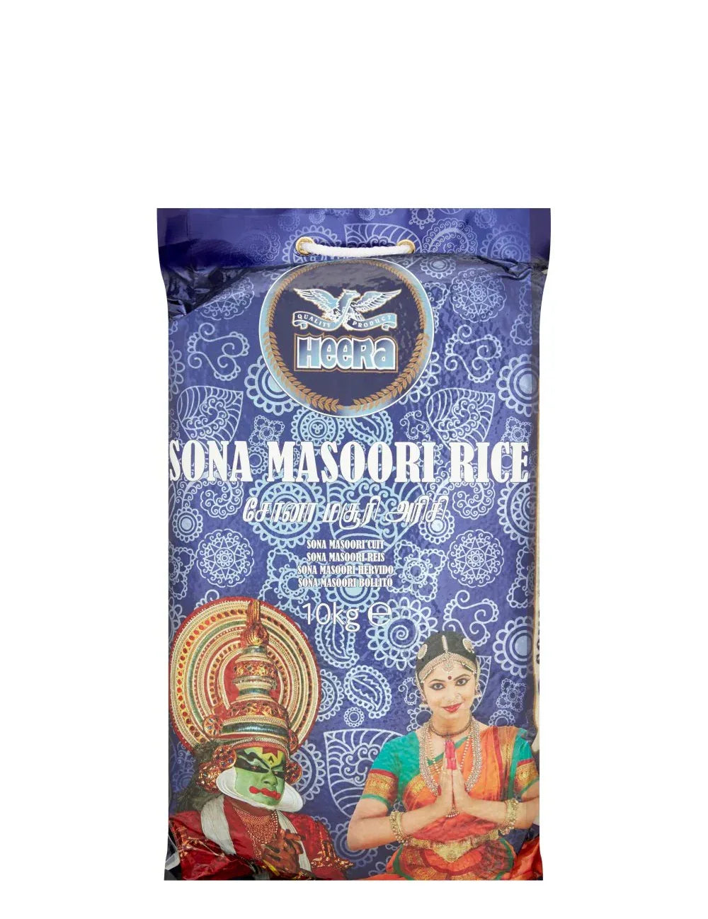 HEERA SONA MASOORI RICE 10KG - Kashmir Watan Foodstores