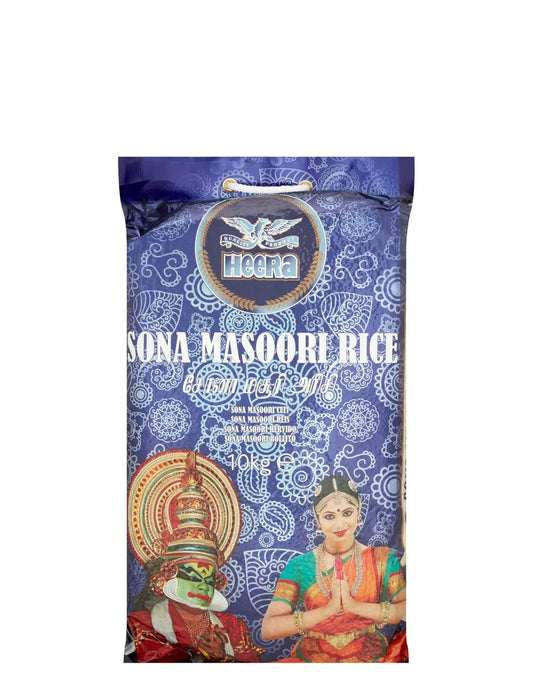HEERA SONA MASOORI RICE 10KG - Kashmir Watan Foodstores