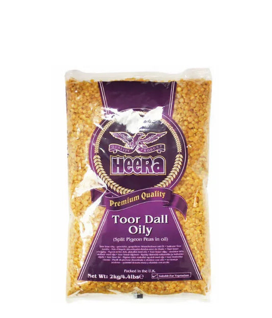 HEERA TOOR DALL OILY 2KG - Kashmir Watan Foodstores