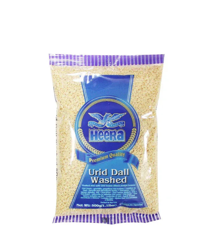 HEERA URID DALL WASHED 500G - Kashmir Watan Foodstores