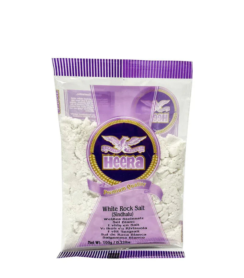HEERA WHITE ROCK SALT 100G - Kashmir Watan Foodstores