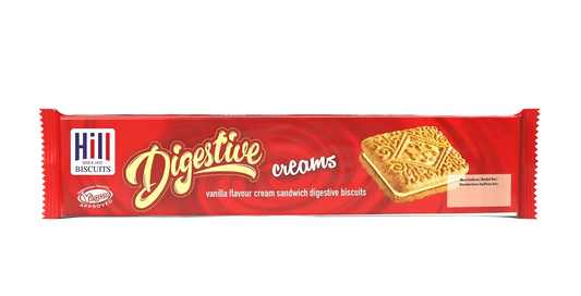 HILL BISCUITS DIGESTIVE CREAMS 150g - Kashmir Watan Foodstores