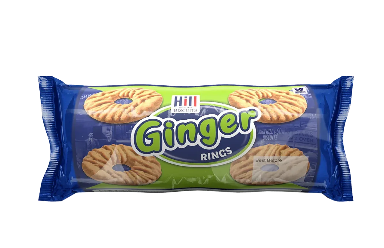 HILL BISCUITS GINGER RINGS 150g - Kashmir Watan Foodstores