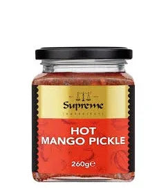 SQ HOT MANGO PICKLE 260G - Kashmir Watan Foodstores