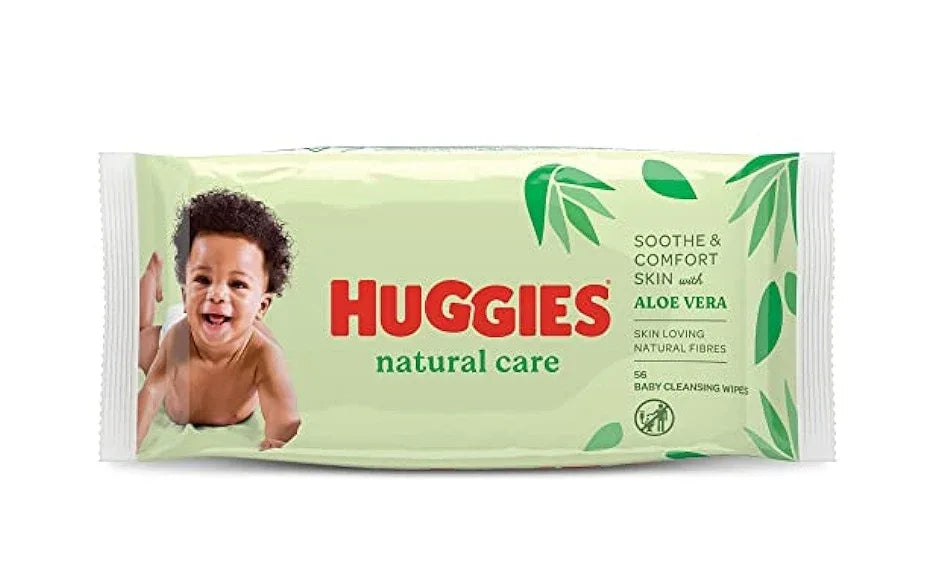 HUGGIES WIPES ALOE VERA 56PK - Kashmir Watan Foodstores
