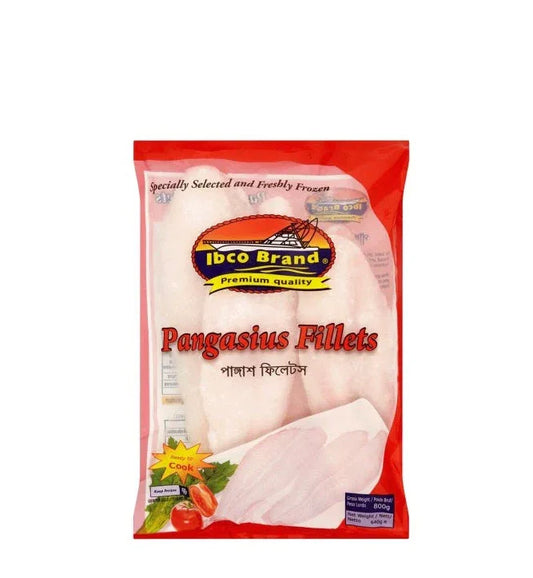 IBCO BASA / PANGASIUS FILLET 800G - Kashmir Watan Foodstores