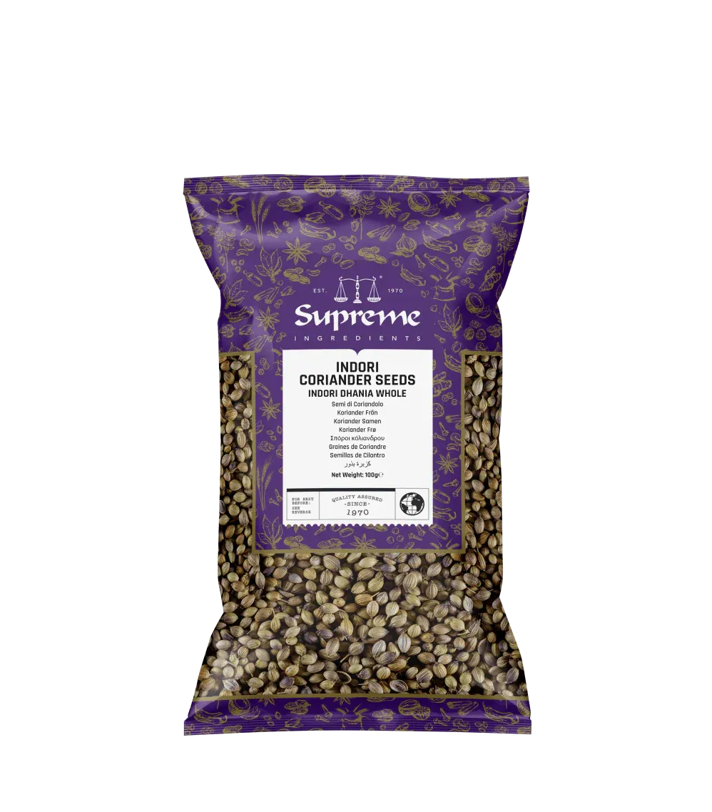 SQ INDORI DHANIA WHOLE 100G - Kashmir Watan Foodstores