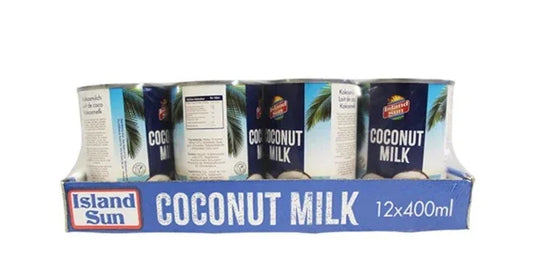 COCONUT MILK 12x400ML CASE (ISLAND SUN) - Kashmir Watan Foodstores