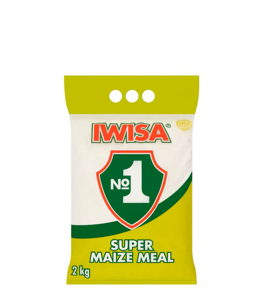 IWISA MAIZE MEAL 2KG - Kashmir Watan Foodstores