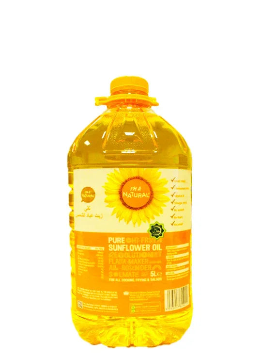 I'M NATURAL SUNFLOWER OIL 5LTR - Kashmir Watan Foodstores