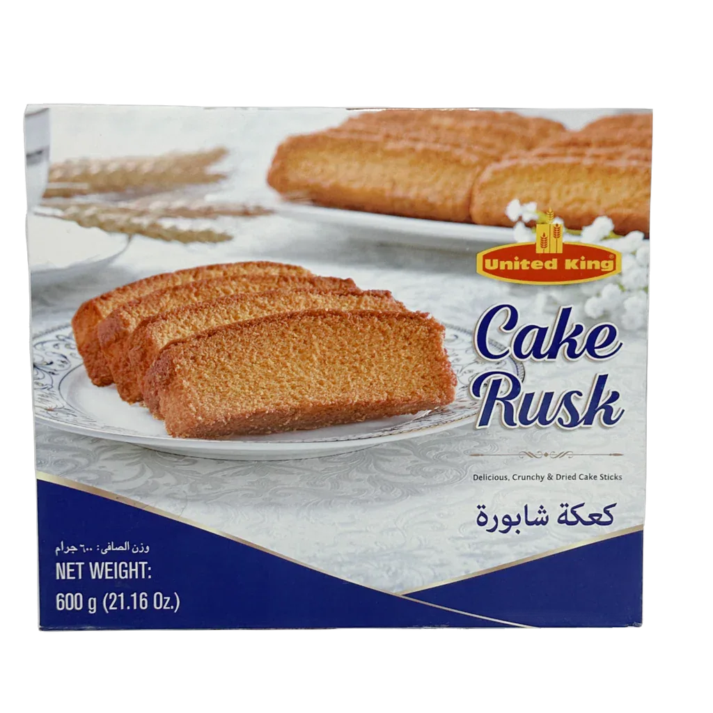 UNITED KING CAKE RUSK 600G - Kashmir Watan Foodstores