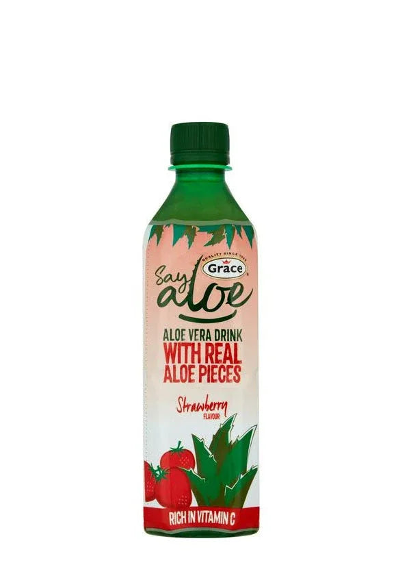 ALOEVERA STRAWBERRY 500ML - Kashmir Watan Foodstores
