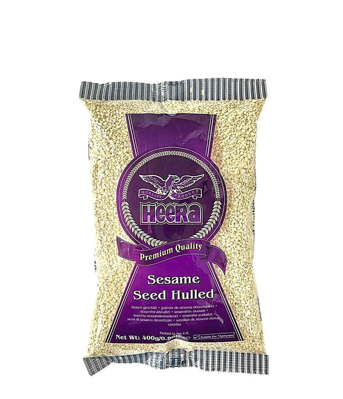 HEERA HULLED SESAME SEEDS 400G - Kashmir Watan Foodstores