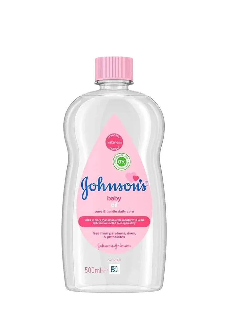 JOHNSON BABY OIL 500ML - Kashmir Watan Foodstores