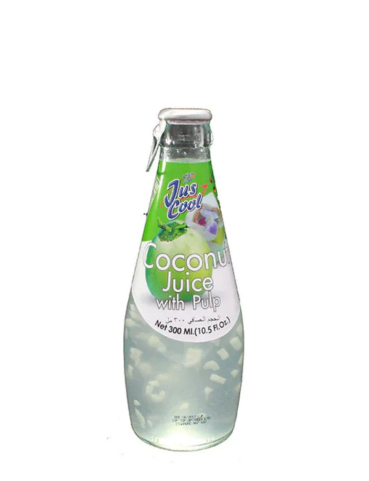 JUS COOL COCONUT JUICE WITH PULP 300ML - Kashmir Watan Foodstores