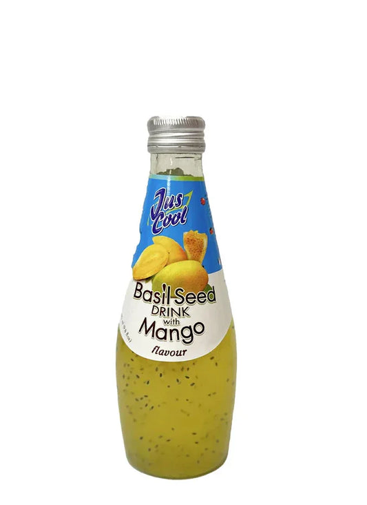 MANGO BESIL SEEDS DRINK 290ML (JUST COOL) - Kashmir Watan Foodstores