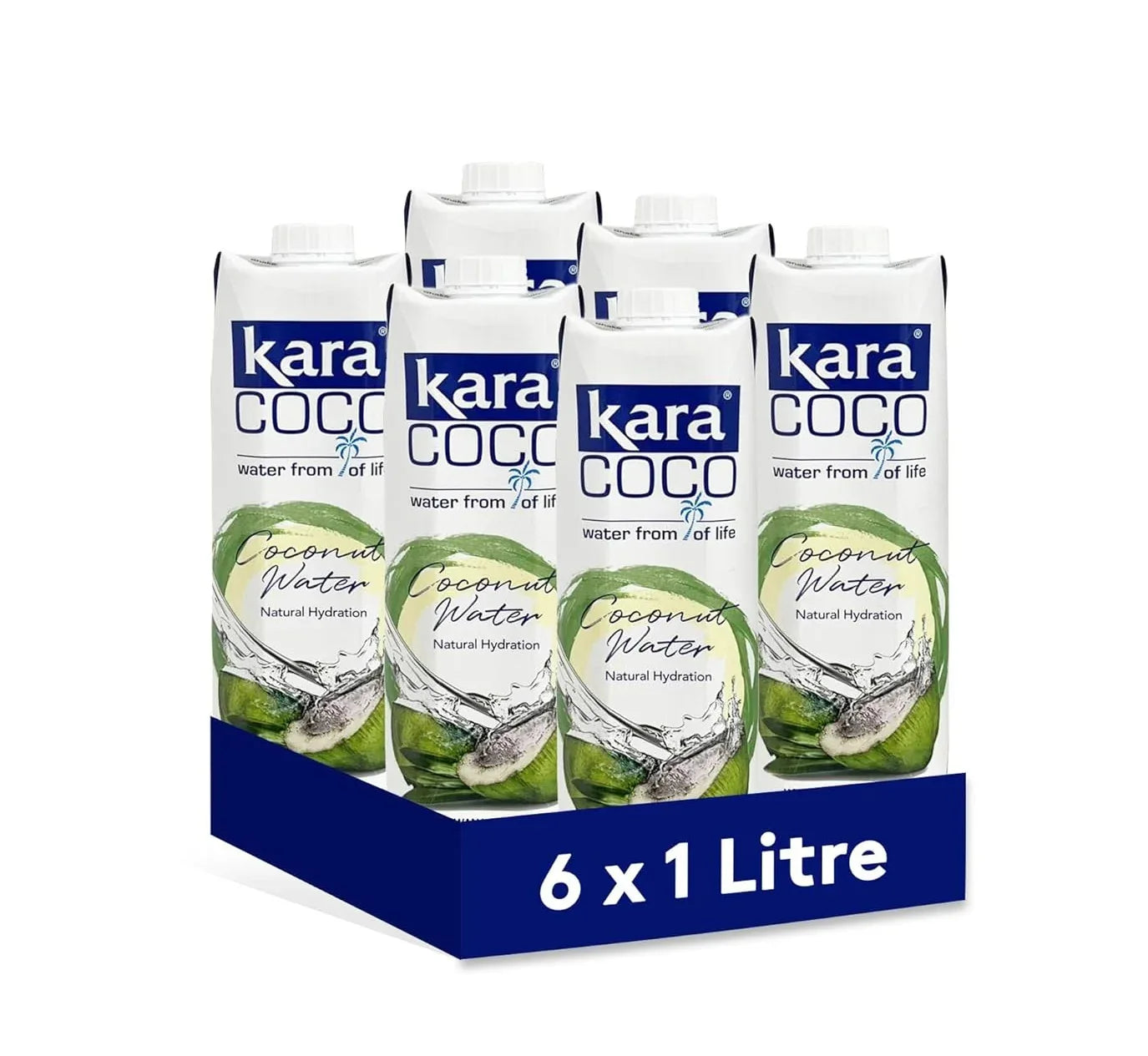 KARA COCONUT WATER 6x1liter - Kashmir Watan Foodstores