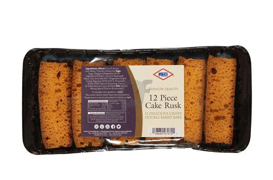 KCB CAKE RUSK 12PCS - Kashmir Watan Foodstores