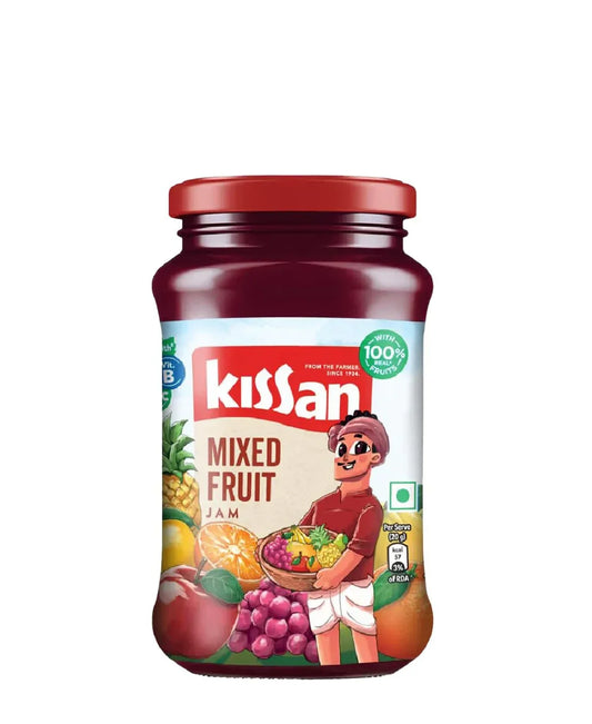 KISSAN MIXED FRUIT JAM 500G - Kashmir Watan Foodstores
