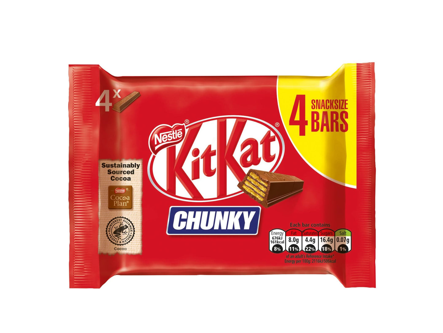 KITKAT CHUNKY 4PK PM£1.85