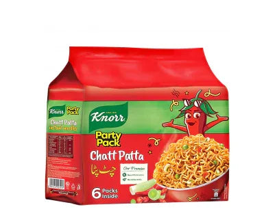 KNORR CHATT PATTA NOODLES MULTIPACK 6PK - Kashmir Watan Foodstores
